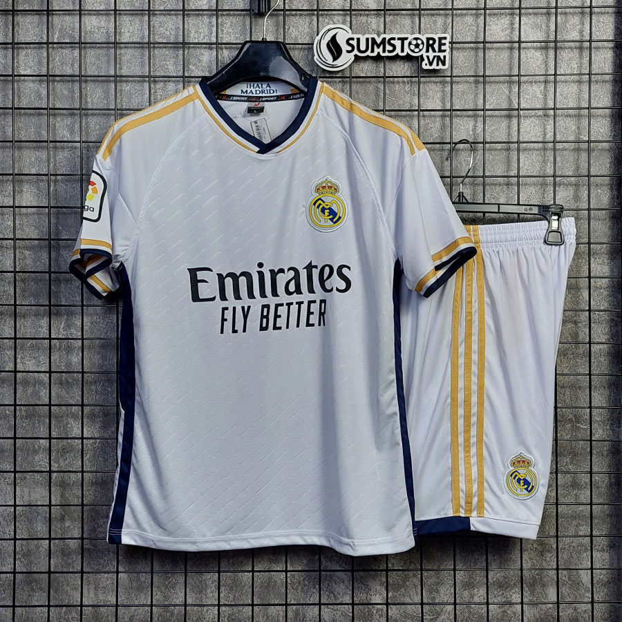 Áo Real Madrid Trắng Sân Nhà JP Mới Nhất 2023
