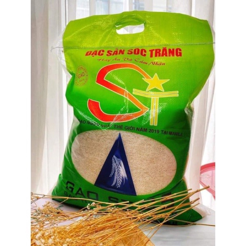 GẠO ST25 DẺO THƠM NGON DINH DƯỠNG CAO 10kg