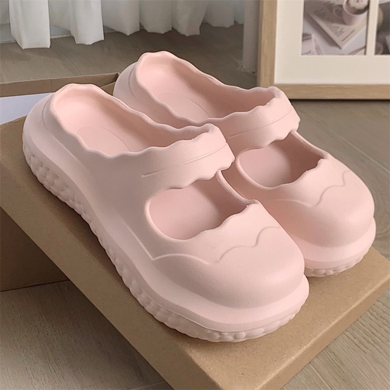 Dép Xục Nửa Bàn Cute Siêu Thoáng Khí