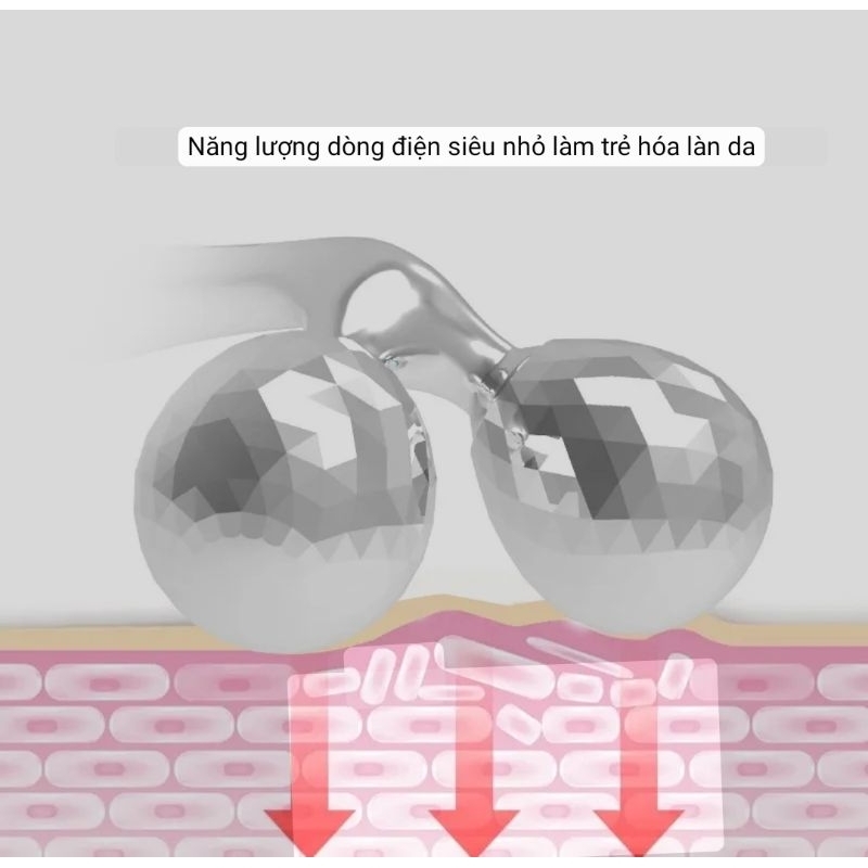 Con Lăn Massage 3D Shape Giảm Đau Nhức Giảm Béo Nâng Cơ Thanh Lăn Massage Thư Giãn Tác Động Kép