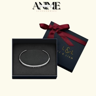 Vòng Tay Nam Nữ Lyz and Liam Elan L&L Cuff Silver Chính Hãng ANIME