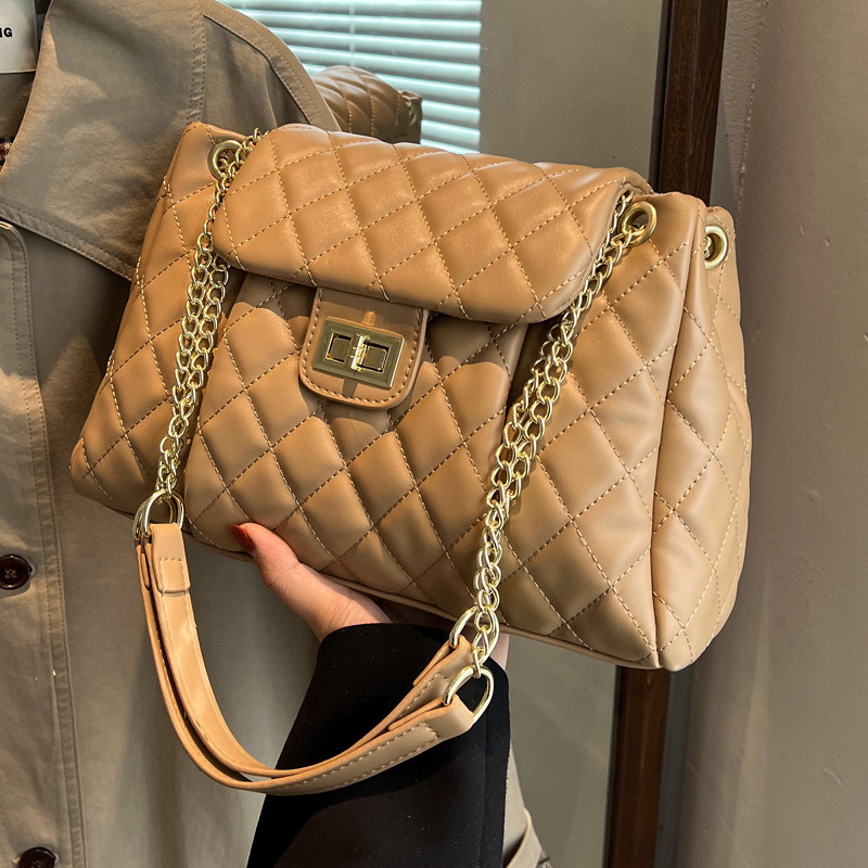 Túi tote da đeo chéo kẹp nách trần trám cao cấp thời trang công sở 2779