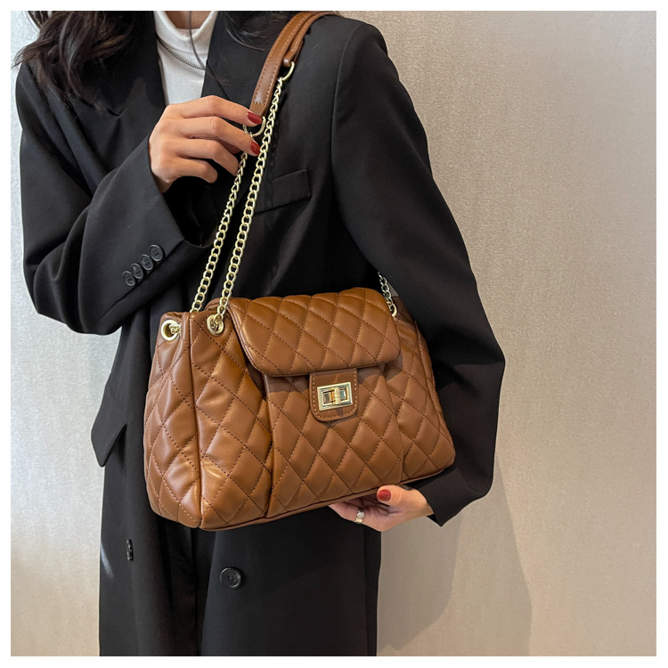 Túi tote da đeo chéo kẹp nách trần trám cao cấp thời trang công sở 2779