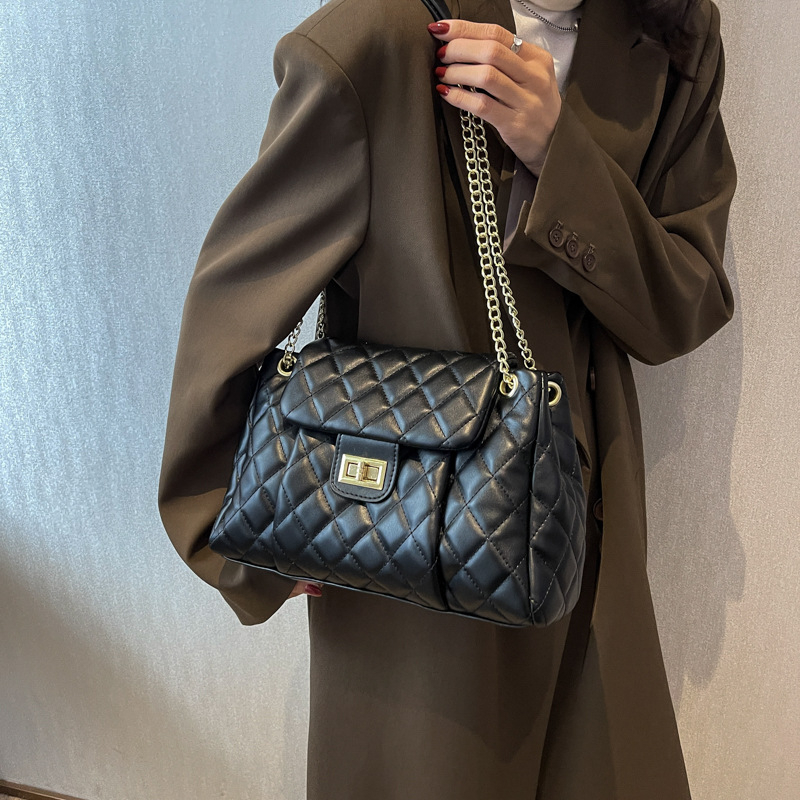 Túi tote da đeo chéo kẹp nách trần trám cao cấp thời trang công sở 2779