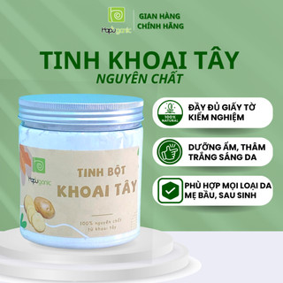 DẠNG HŨ Tinh Bột Khoai Tây Nguyên Chất HaPu Organic Mặt Nạ Bột Thiên Nhiên 100gr TRẮNG DA