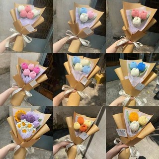 Bó hoa tulip dễ thương quà tặng tốt nghiệp kỉ niệm