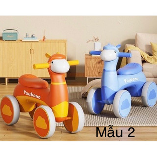Xe chòi chân cao cấp 4 bánh