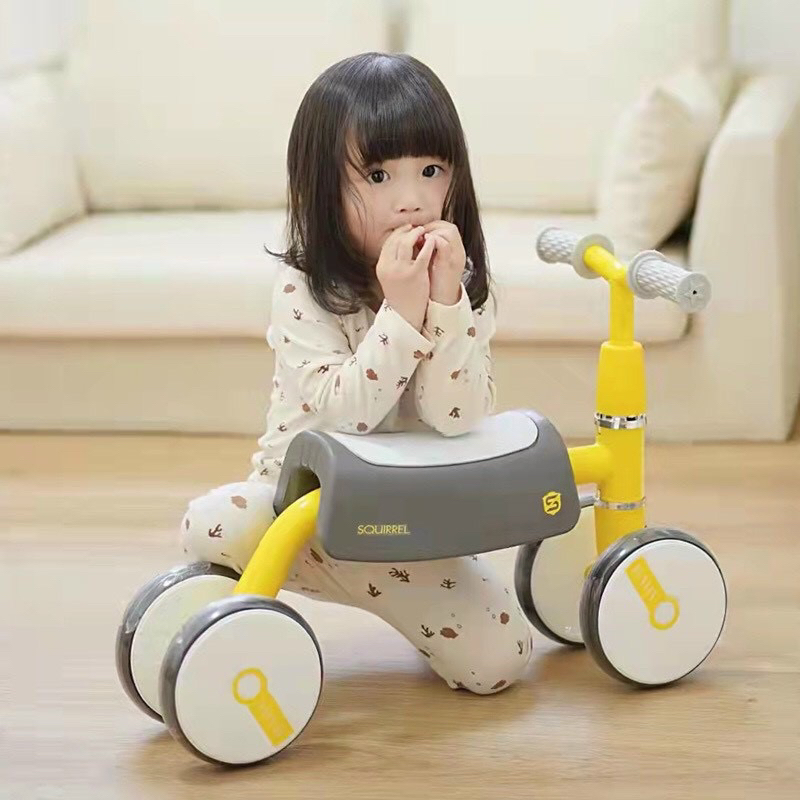 Xe chòi chân cao cấp 4 bánh