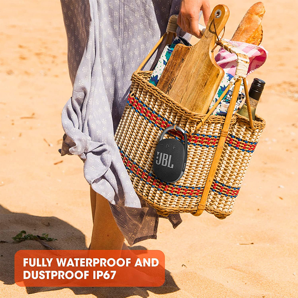 Địa phương nhanh chóng vận chuyển JBL Clip 4 Loa bass âm thanh stereo bluetooth Dễ dàng chống thấm nước IP67