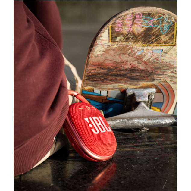 Địa phương nhanh chóng vận chuyển JBL Clip 4 Loa bass âm thanh stereo bluetooth Dễ dàng chống thấm nước IP67