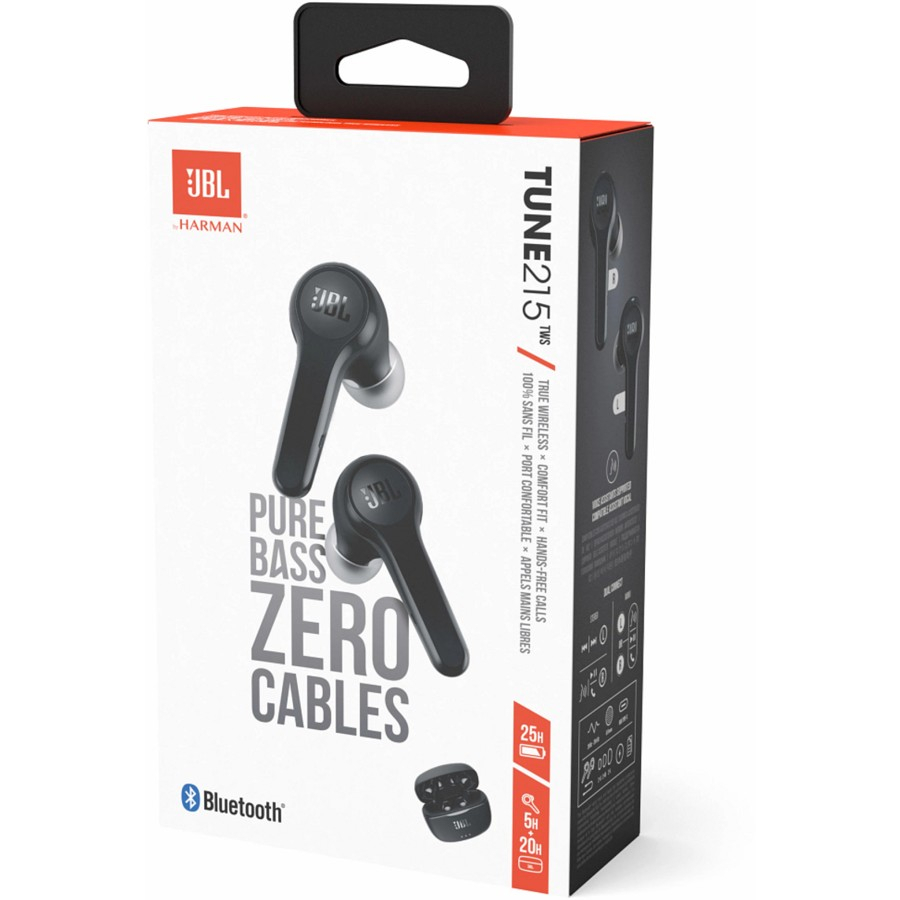 100% Hàng chính hãng Tai nghe BLUETOOTH không dây JBL Tune 215TWS tai nghe nhét tai Live đỉnh cao dùng cho IOS / Android