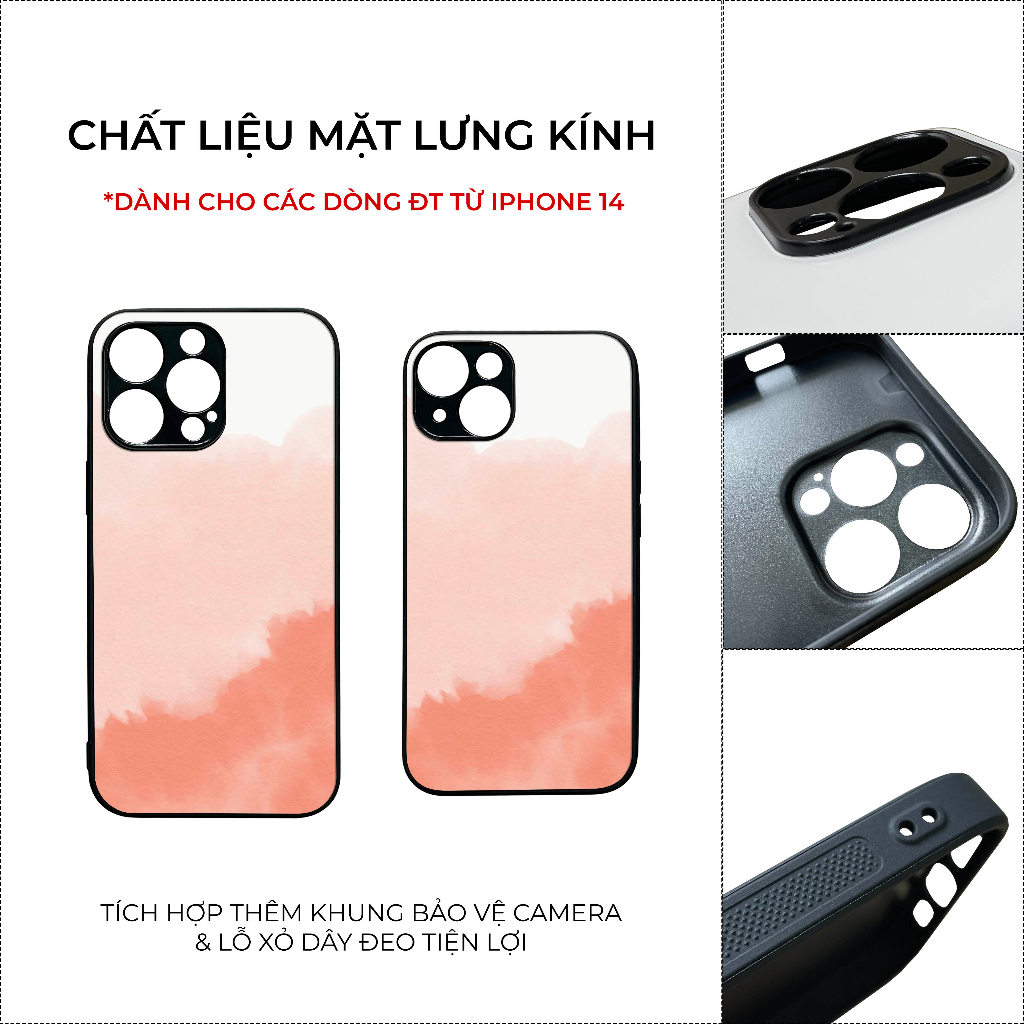 Ốp lưng Unique Case dành cho iPhone phong cách tối giản Minimalism MIN033