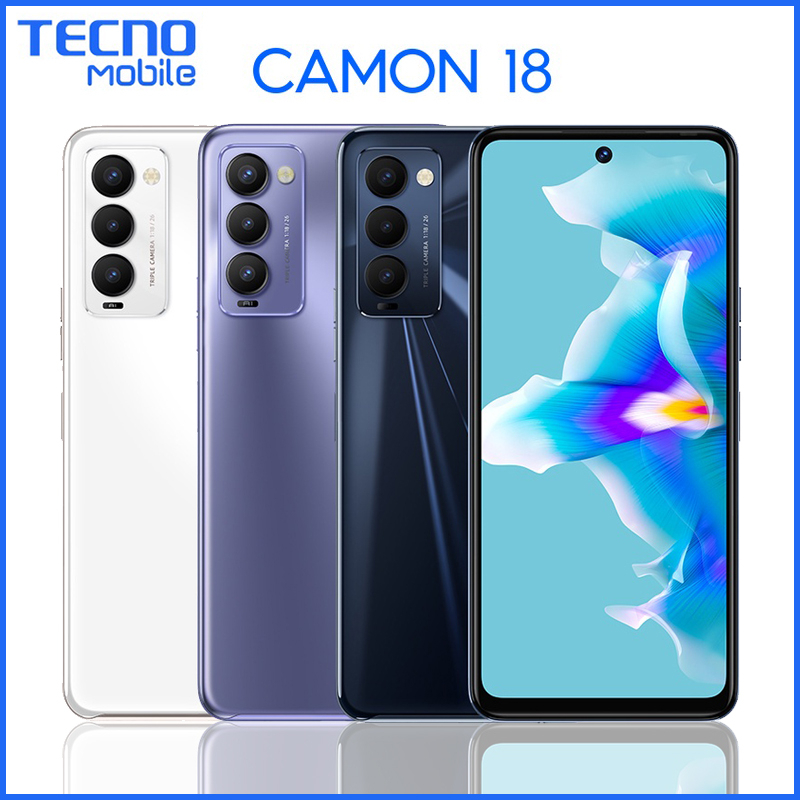 Điện Thoại Gaming Tecno Camon 18 Phone 6.8inch 12+512GB Hàng Chính Hãng Bán điện Thoại Chơi Game Android Thẻ Kép 5G COD