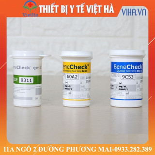 Que Thử Gút (Acid Uric) Máy Đo Đường Huyết Benecheck