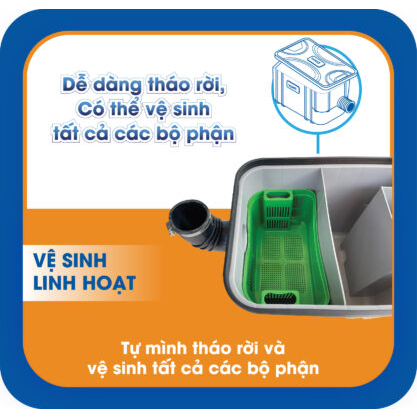 Thiết bị tách mỡ Wavekit dành cho hộ gia đình