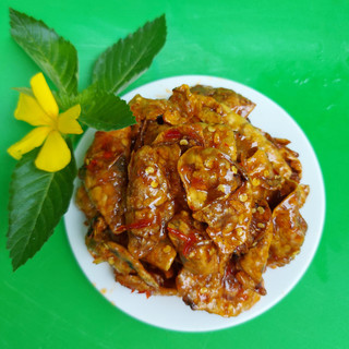 Khô mực phi hành ớt Đầm Sen - 200g