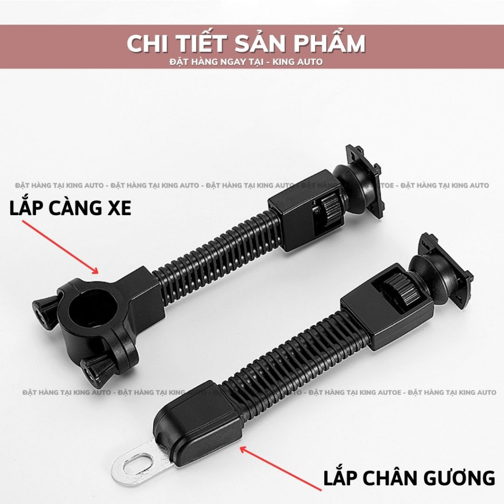 Giá Đỡ Điện Thoại Xe Máy Xe Đạp Xoay 360*  Chống Nước - Tặng Dây Đeo cao cấp | BigBuy360 - bigbuy360.vn