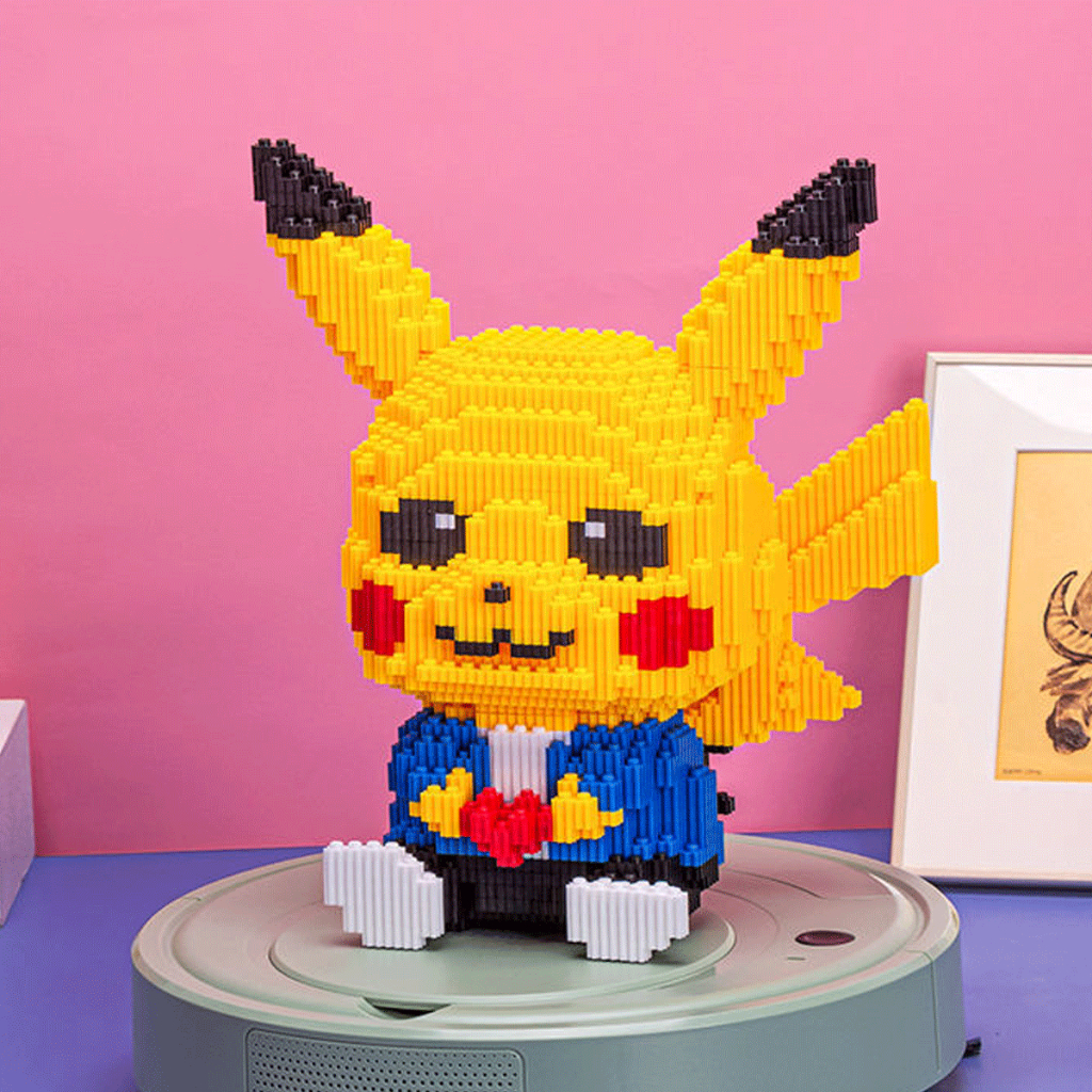 Đồ Chơi Lắp Ráp Pikachu-3D Dễ Thương