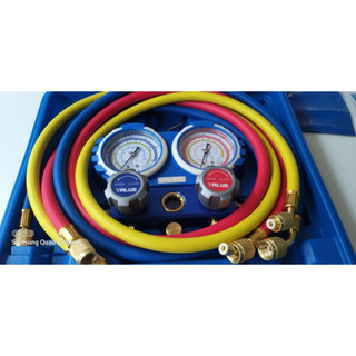 Đồng hồ gas đôi Value VMG-2-R410A-B (có dây)