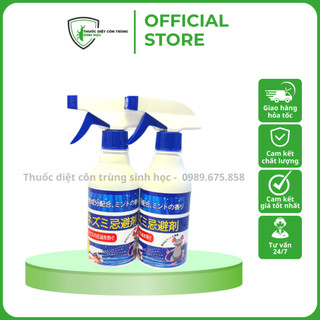 Thuốc xịt chuột, thuốc đuổi chuột, xịt đuổi chuột sinh học nhật bản có chứa các thành phần là khắc tinh của chuột