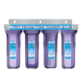 Bộ lọc nước sinh hoạt 4 cấp lọc yamato | ren 1/2'' | | trong tím
