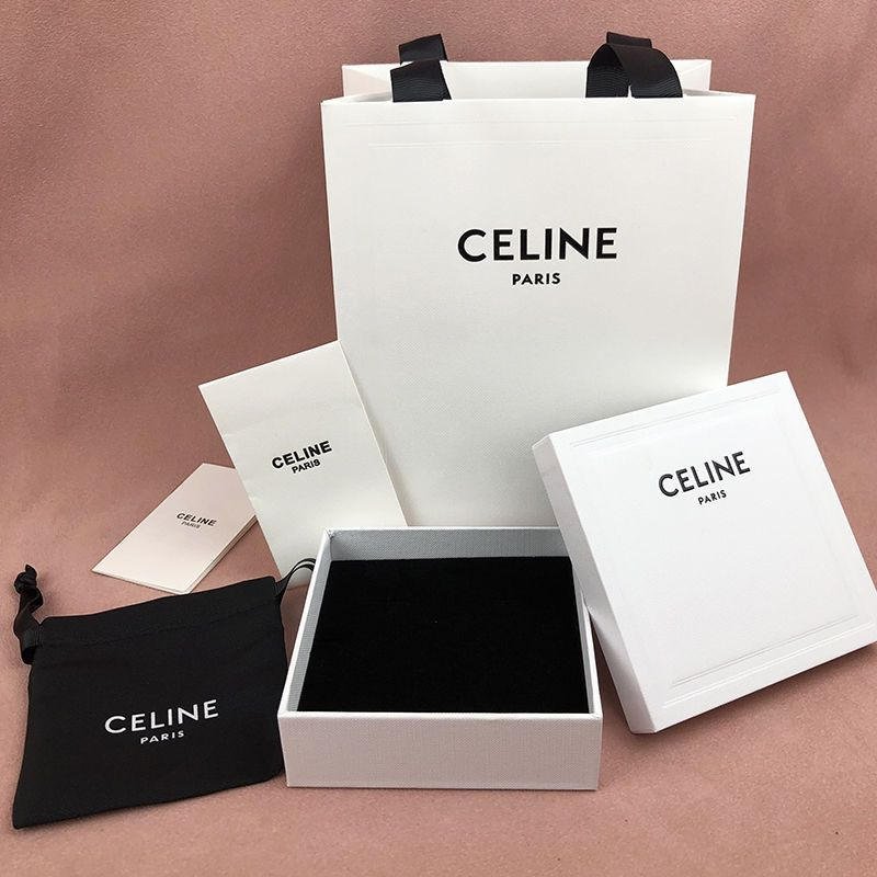 Bộ túi hộp đựng vòng tay, nhẫn, dây chuyền, hoa tai Celine Fullset - Chuẩn hãng
