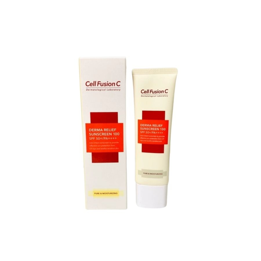 Kem Chống Nắng CELL FUSION C Derma Relief Sunscreen 100 SPF50+ PA++++ 50ml