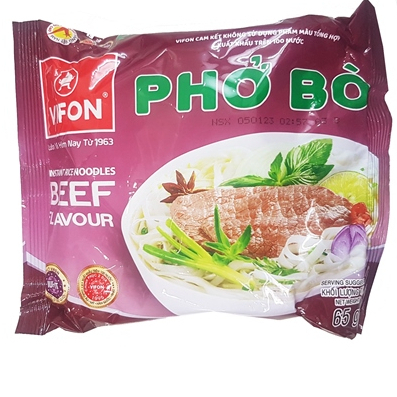 Phở bò Vifon gói 65g