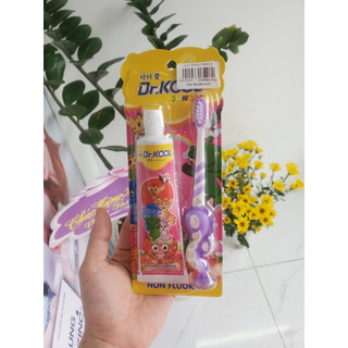 Kem đánh răng tặng kèm bàn chải Dr KOOL