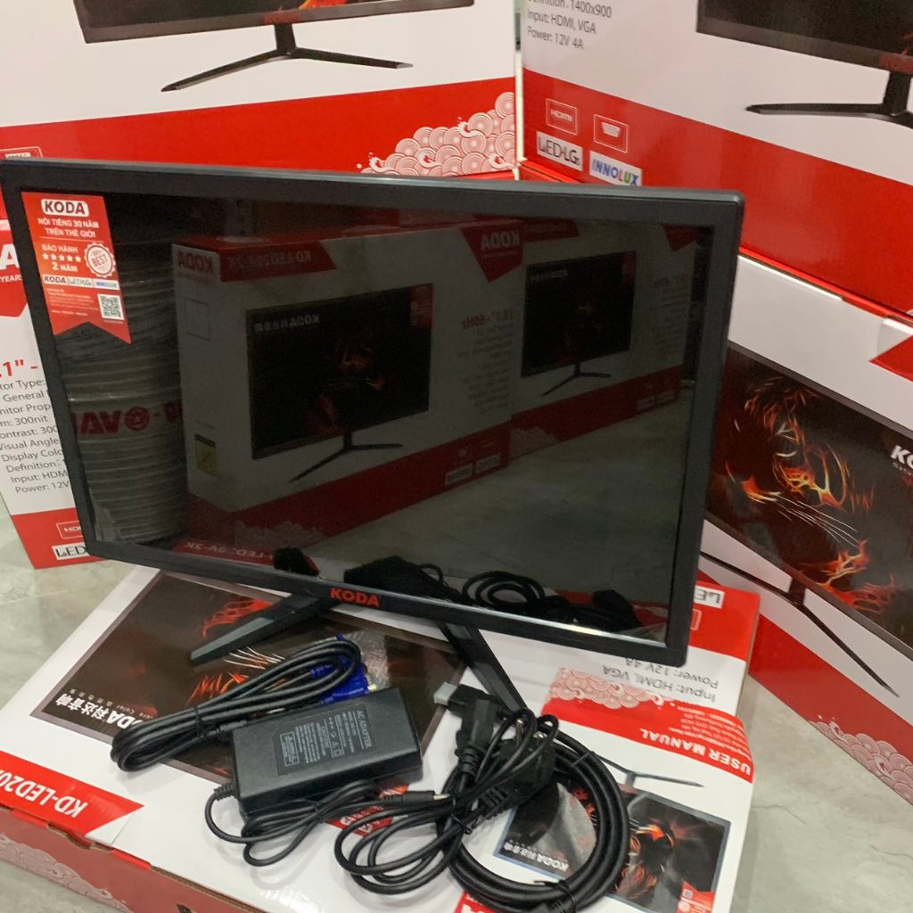 Màn hình 19,1 inch LCD KODA Wide LED, Màn Hình Máy Tính, New Full Box, Bảo Hành 24 Tháng | BigBuy360 - bigbuy360.vn