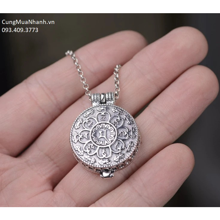 Mặt Dây Chuyền Chùy Kim Cang _ Lục Tự _ Kalachakra - DC595