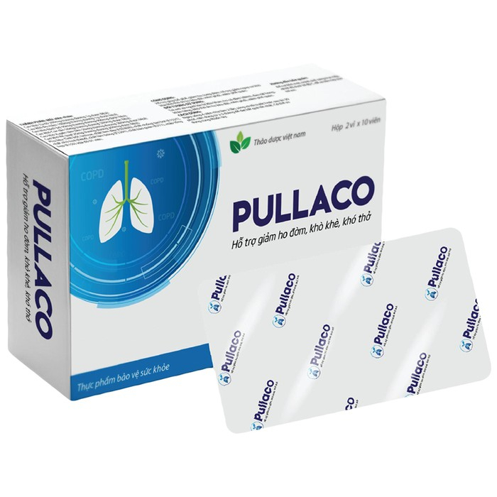 PULLACO - hỗ trợ bổ phế, giảm ho, long đờm