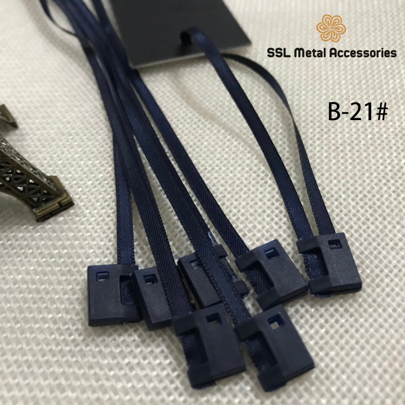 100 Dây tag treo nhãn mác sợi cotton thời trang mớ cho quần áo, hàng dệt gia dụng, hàng may mặc B#