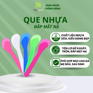 Que nhựa trộn mặt nạ đắp mặt Hapu Organic