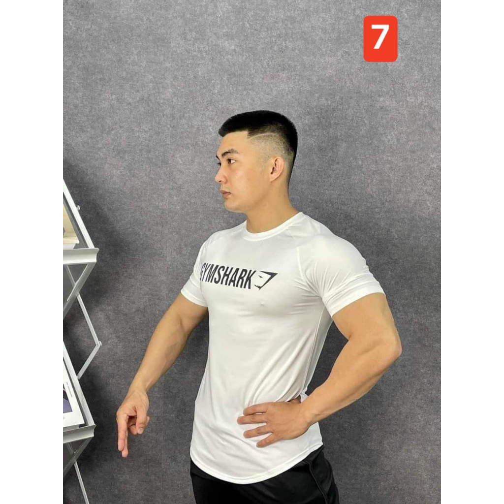Áo GS Thun Thể Thao Tập Gym Nam Form Ôm Body Vải Thun Lạnh Co Dãn 4chiều