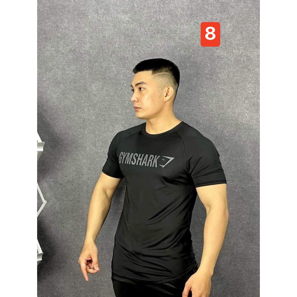 Áo GS Thun Thể Thao Tập Gym Nam Form Ôm Body Vải Thun Lạnh Co Dãn 4chiều