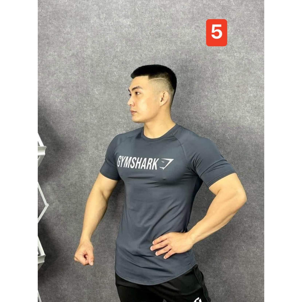 Áo GS Thun Thể Thao Tập Gym Nam Form Ôm Body Vải Thun Lạnh Co Dãn 4chiều