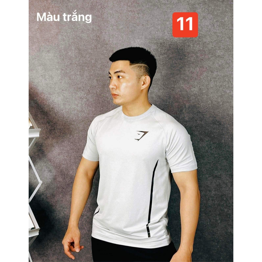Áo GS Thun Thể Thao Tập Gym Nam Form Ôm Body Vải Thun Lạnh Co Dãn 4chiều