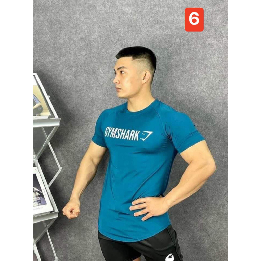 Áo GS Thun Thể Thao Tập Gym Nam Form Ôm Body Vải Thun Lạnh Co Dãn 4chiều