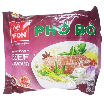 Phở bò Vifon gói 65g