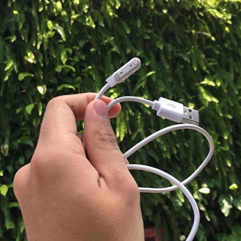 Dây sạc nam châm đồng hồ Kidcare 06S, Cáp sạc nam châm hít chặt đồng hồ Kidcare 06S, Phụ kiện đồng hồ Kidcare 06S