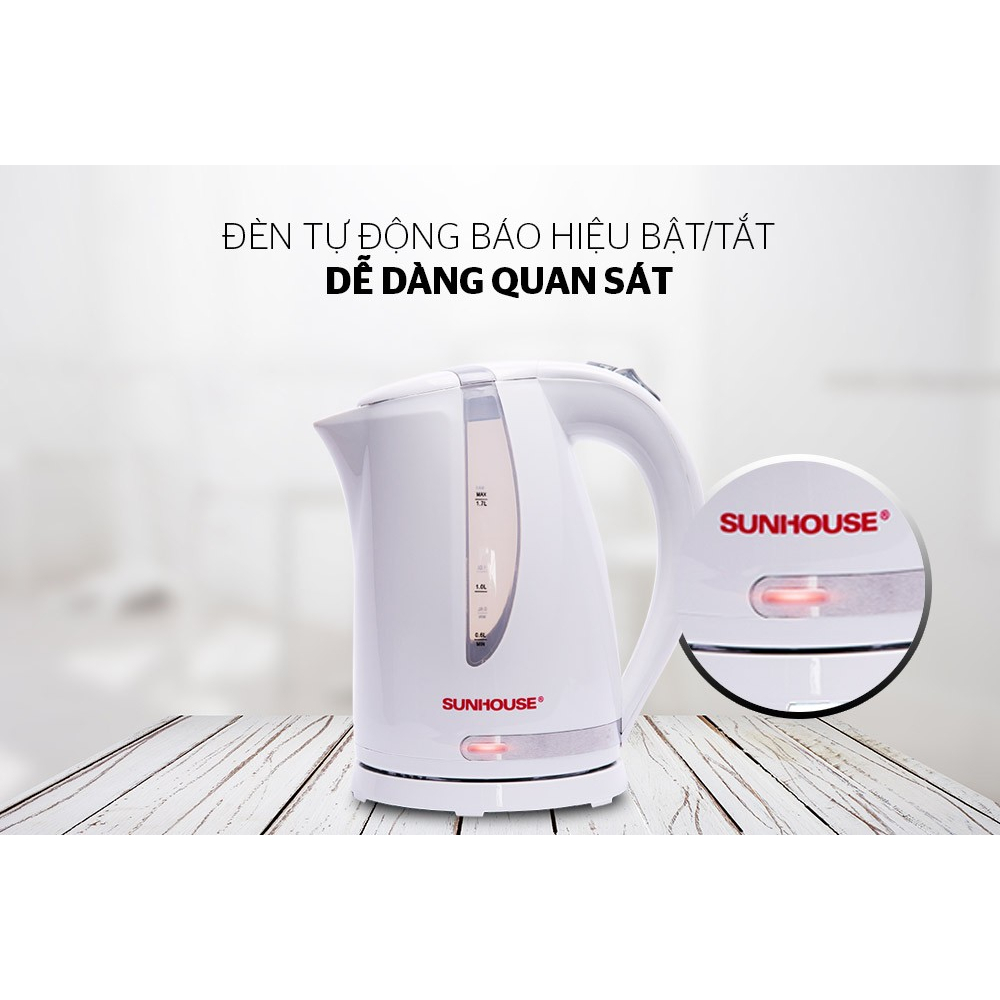 Ấm đun siêu tốc Sunhouse SHD1300 - Hàng khuyến mãi của Ensure