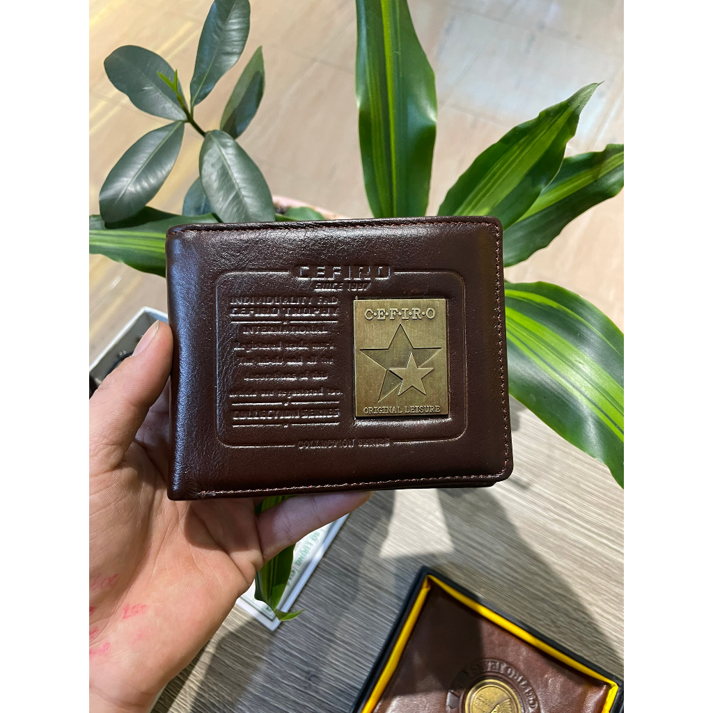 Ví nam da bò thật bảo hành 6 thánng