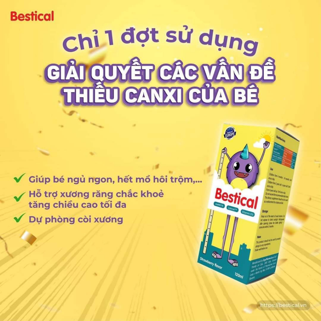 Canxi Sinh Học Thế Hệ Mới Bestical