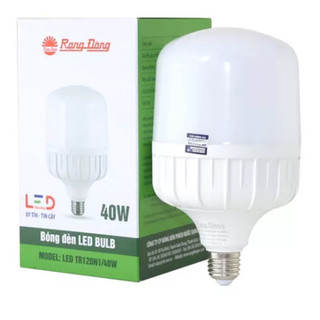 Bóng đèn led bulb trụ nhôm đúc 40w rạng đông model: tr120nđ1/40w