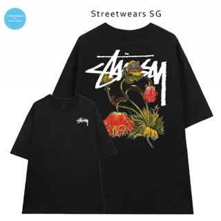 Áo thun Stussy Withered Flower T-SHIRT - Streetwears SG