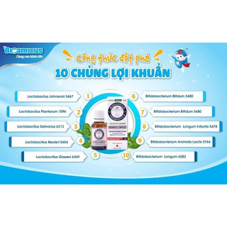 Men Vi Sinh 10 Chủng Bioamicus Complete