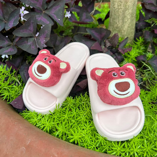 Dép ngang gấu dâu Lotso dễ thương