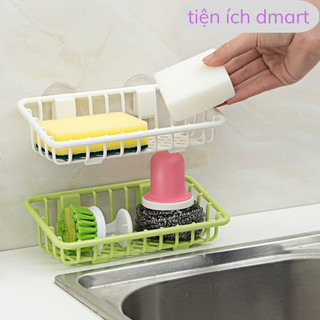combo khay nhựa caro đựng đồ nhà tắm, khay dán tường nhà bếp nhựa việt nhật 5700