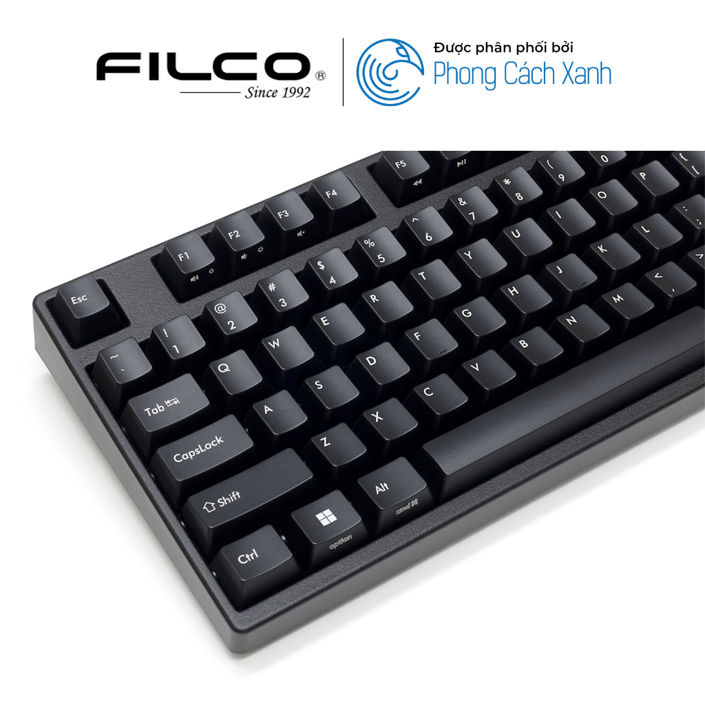 Bàn phím cơ Filco Majestouch Convertible 3 kết nối bluetooth - Fullsize - Hàng Chính Hãng